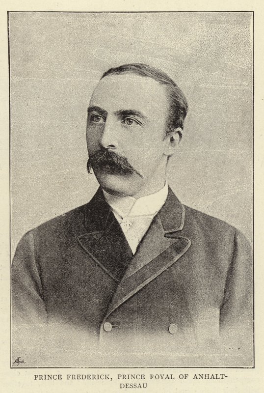 Prens Frederick, Anhalt-Dessau Prensi Kraliyet by English Photographer
