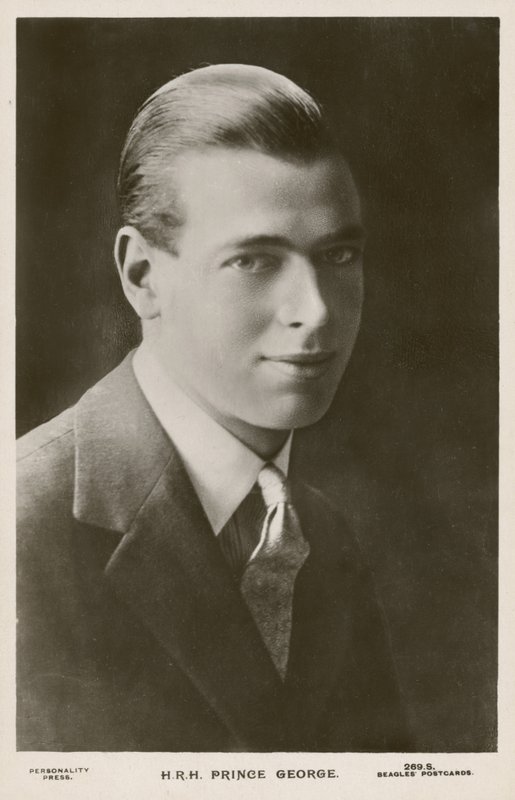 Prens George, Kent Dükü (s/b fotoğraf) by English Photographer