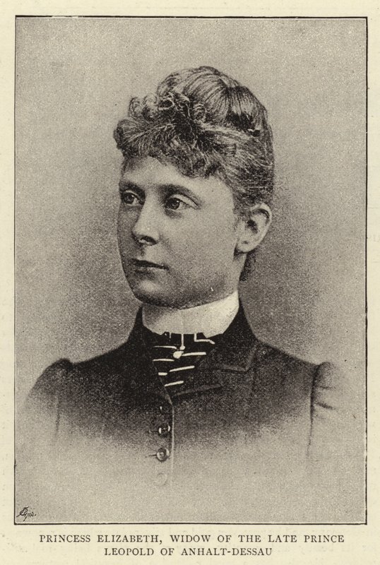 Prenses Elizabeth, Anhalt-Dessau