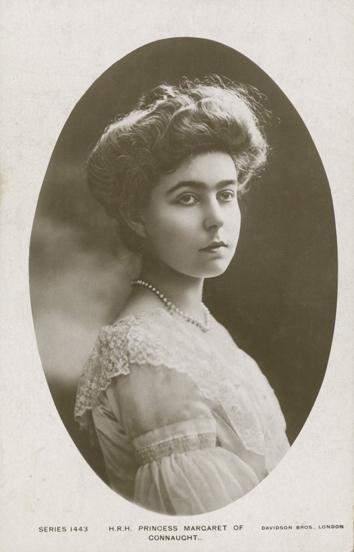 Connaught Prensesi Margaret (s/b fotoğraf) by English Photographer