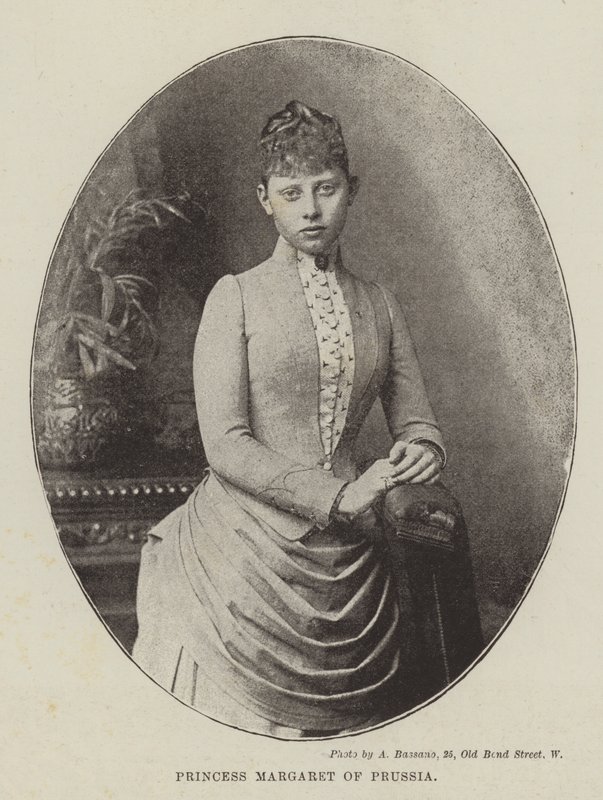 Prusya Prensesi Margaret by English Photographer