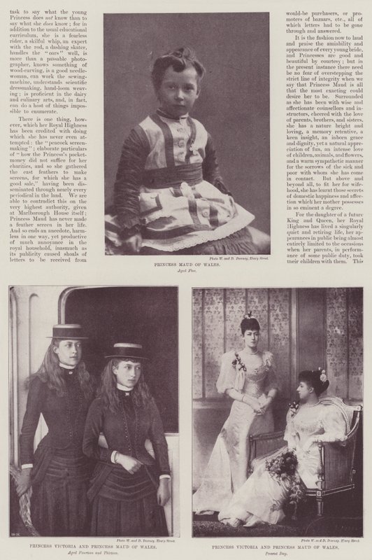 Galler Prensesi Maud by English Photographer