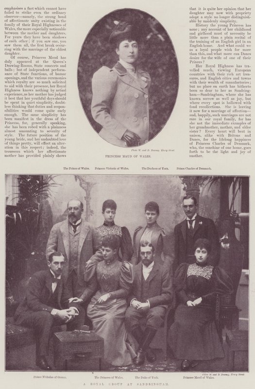 Galler Prensesi Maud by English Photographer