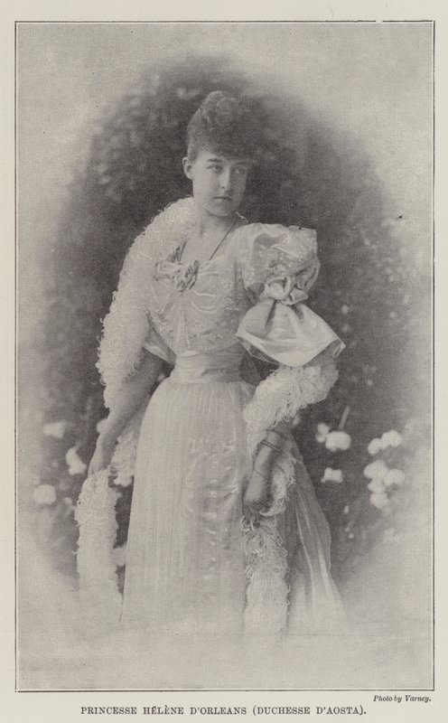 Prenses Helene dOrleans (Aosta Düşesi) by English Photographer