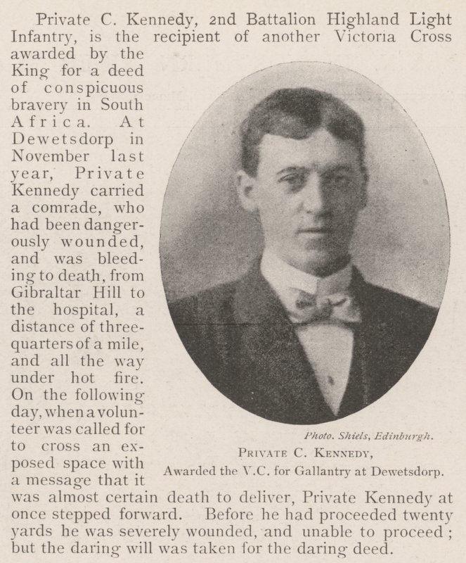 Er C Kennedy, Dewetsdorp