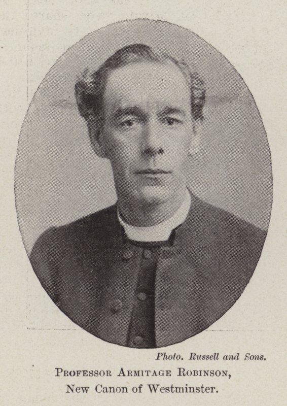 Profesör Armitage Robinson, Westminster
