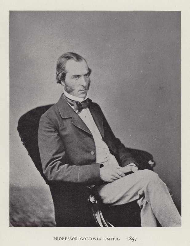 Profesör Goldwin Smith, 1857 by English Photographer