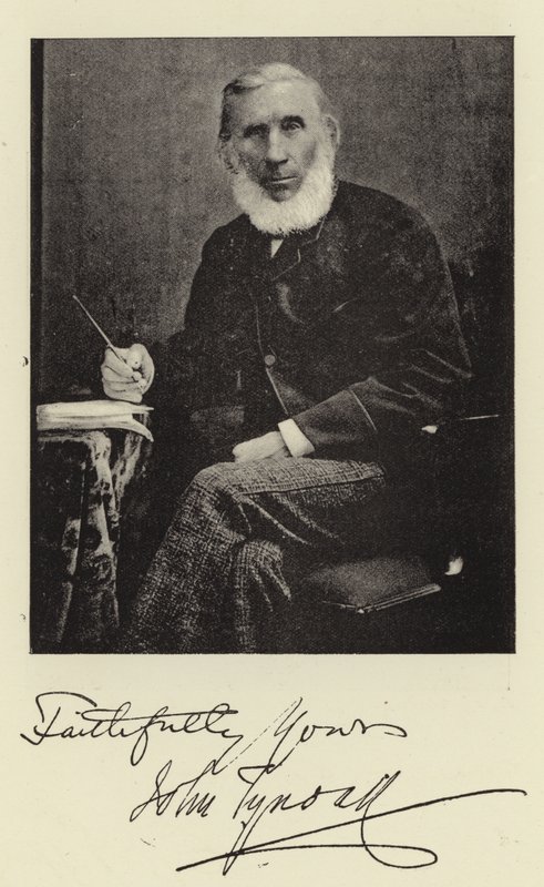 Profesör John Tyndall, PhD, LLD, DCL, FRS, undc by English Photographer