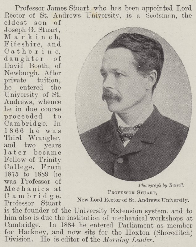 Profesör Stuart, St Andrews Üniversitesi