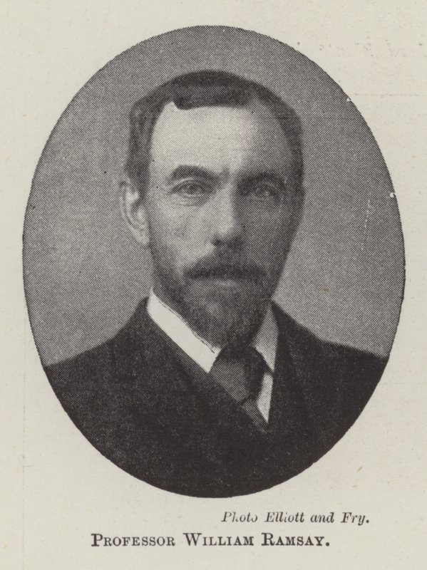 Profesör William Ramsay by English Photographer