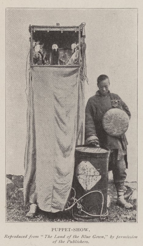Kukla gösterisi by English Photographer