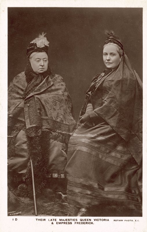 Kraliçe Victoria, İmparatoriçe Frederick by English Photographer