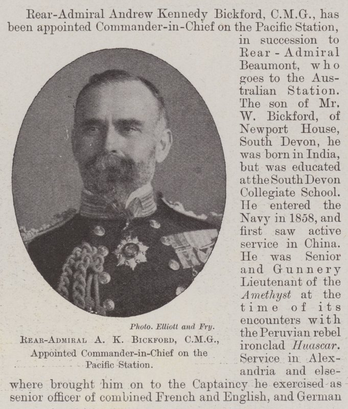 Tuğamiral AK Bickford, CMG, Pasifik İstasyonu Başkomutanlığına atandı by English Photographer