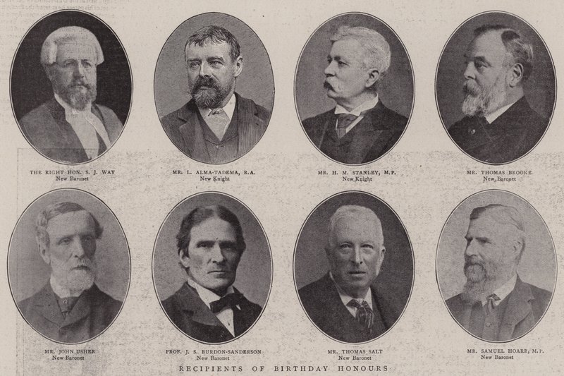 Doğum Günü Onur Ödülü sahipleri by English Photographer