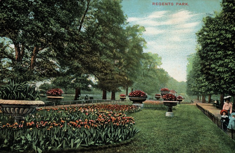 Regents Park, Londra (fotoğraf) by English Photographer