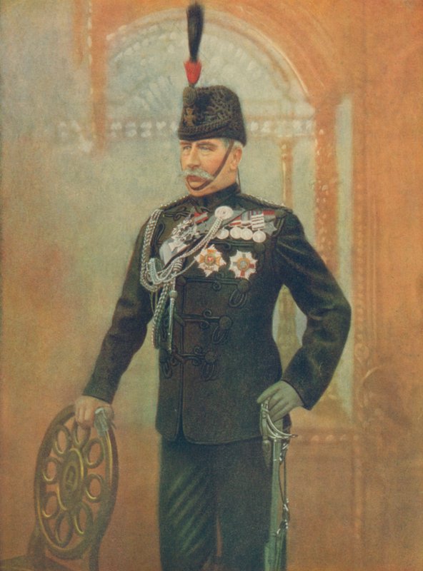 Sağ Hon. Sir Redvers Buller, Natal Komutanı. Albay Komutan Üniforması, Kral Kraliyet Tüfek Kolordusu by English Photographer