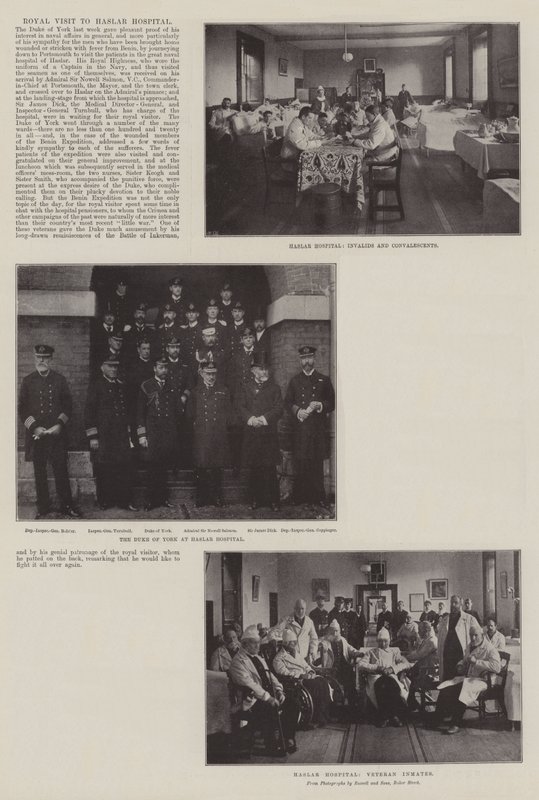Haslar Hastanesine Kraliyet Ziyareti by English Photographer