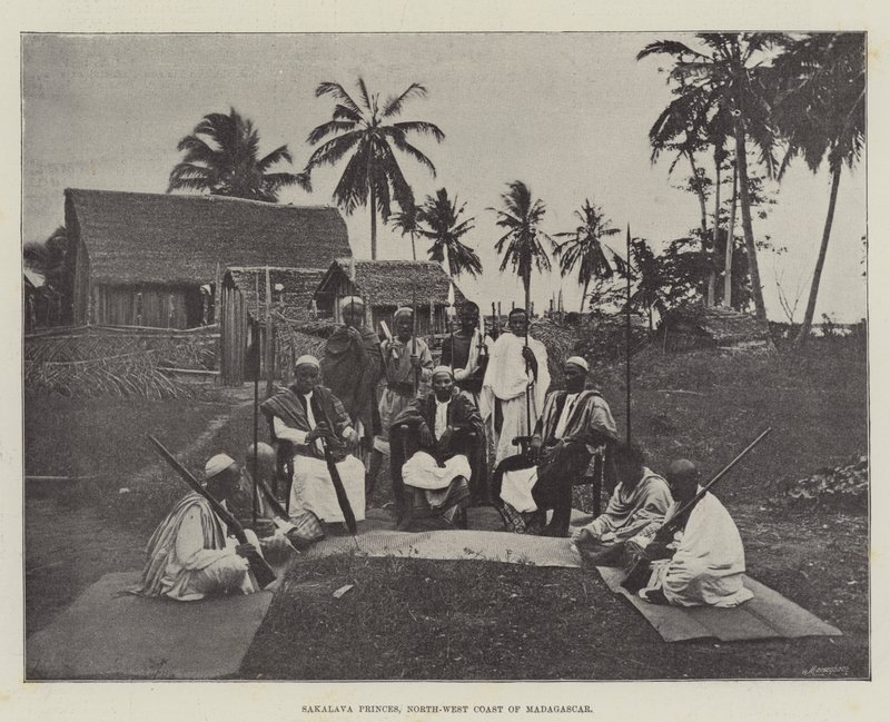Sakalava Princes, Madagaskar