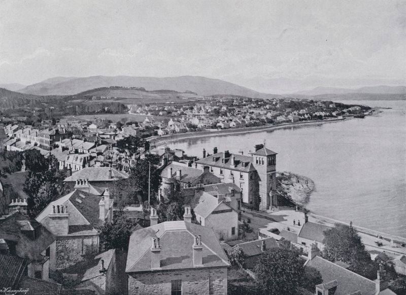 İskoçya: Dunoon (s/b fotoğraf) by English Photographer
