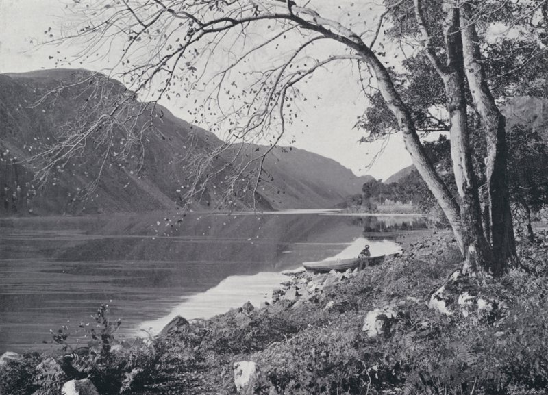İskoçya: Brander Geçidi (s/b fotoğraf) by English Photographer