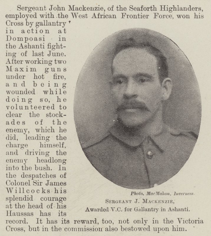 Çavuş J Mackenzie, Ashanti