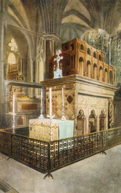İtirafçı Edward Tapınağı, Westminster Abbey, Londra by English Photographer