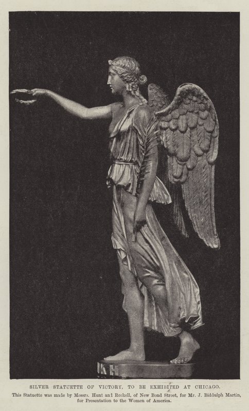 Gümüş Zafer Heykeli, Chicago