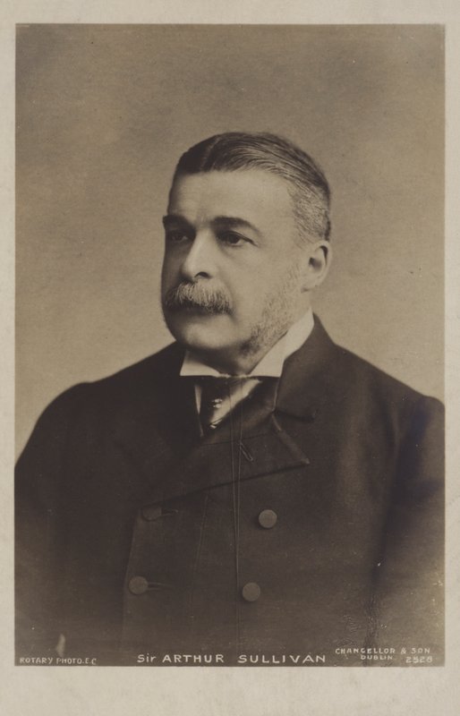 Sir Arthur Sullivan, İngiliz besteci by English Photographer
