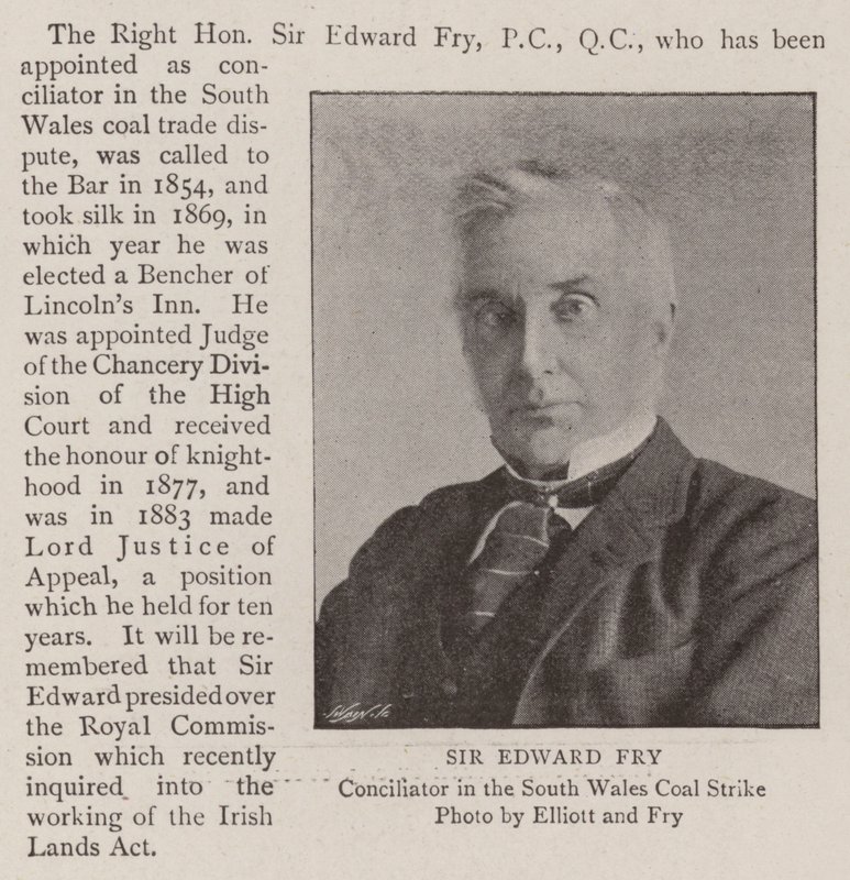 Sör Edward Fry by English Photographer