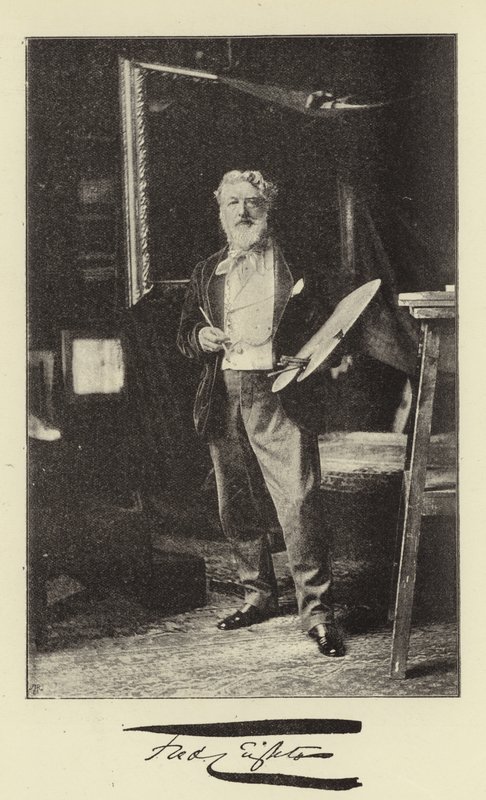 Kraliyet Akademisi Başkanı Sir Frederick Leighton by English Photographer