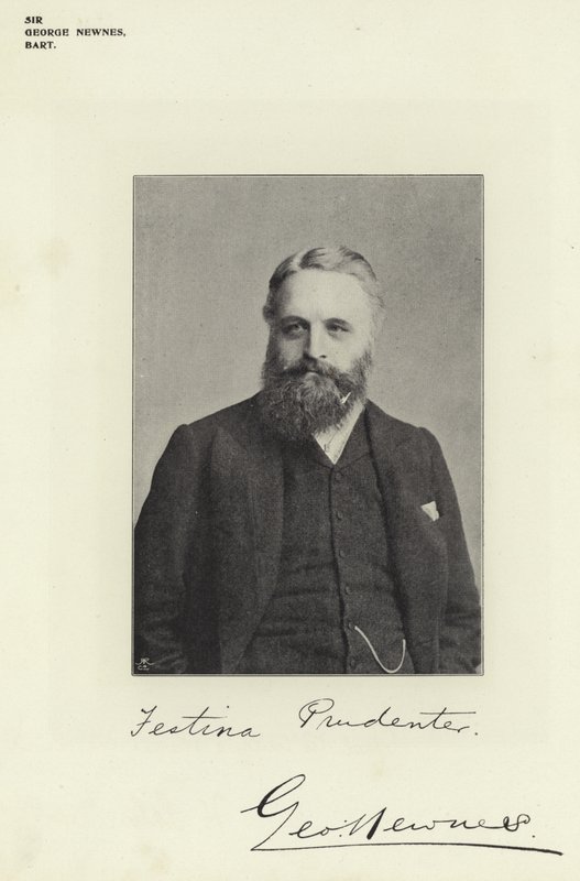Sir George Newnes, Bart by English Photographer