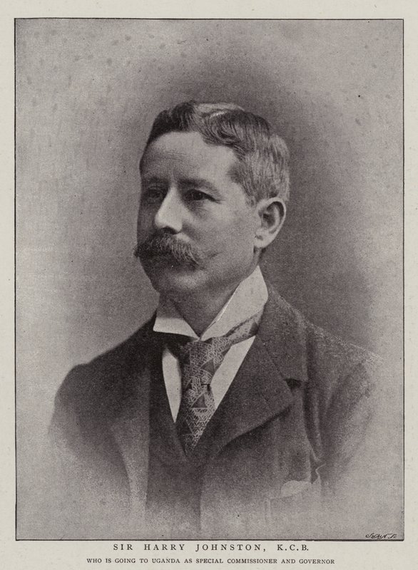 Sir Harry Johnston, KKB by English Photographer