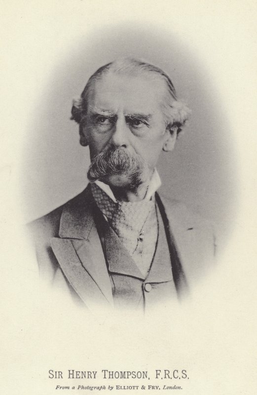 Sir Henry Thompson, FRCS (b/w fotoğraf) by English Photographer