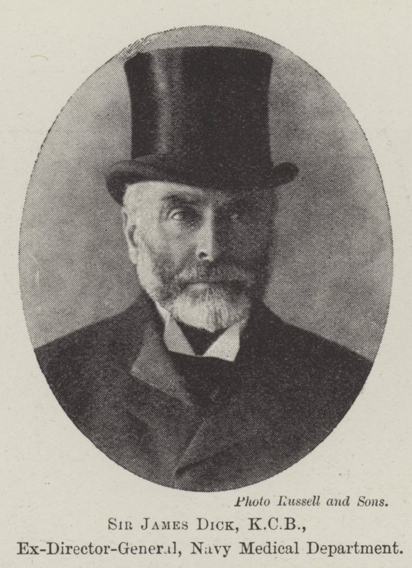 Sir James Dick, KCB, Eski Genel Müdür, Donanma Tıp Departmanı by English Photographer