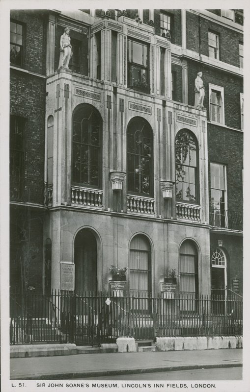 Sir John Soanes Müzesi, Lincolns Inn Fields, Londra by English Photographer