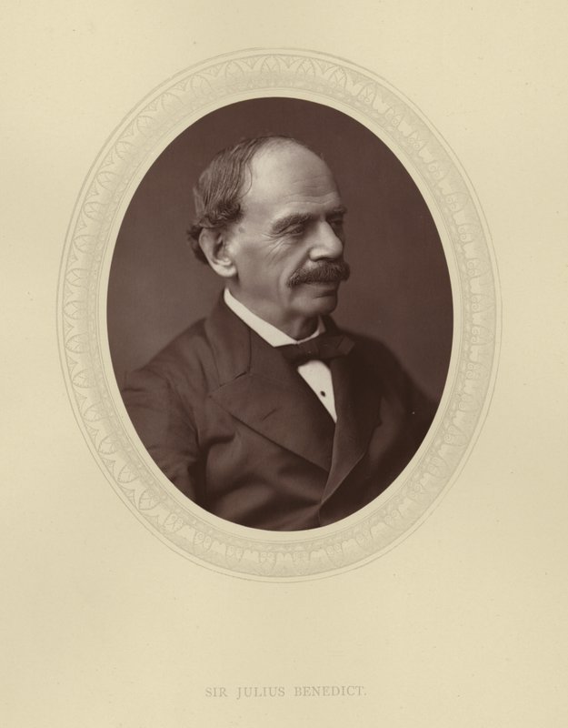 Sör Julius Benedict by English Photographer
