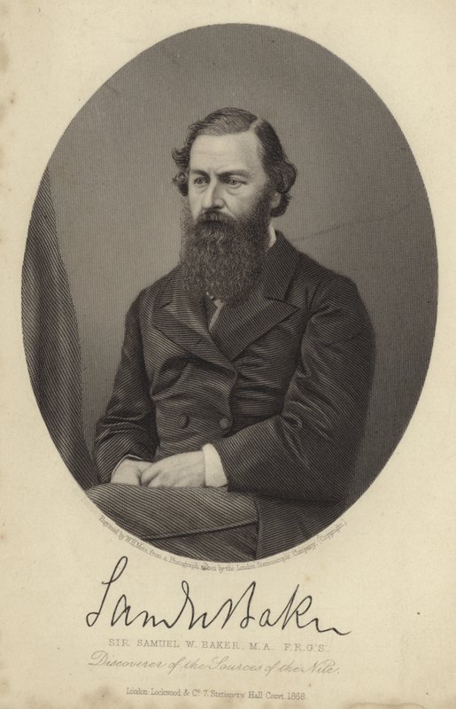 Sir Samuel Beyaz Fırıncı by English Photographer