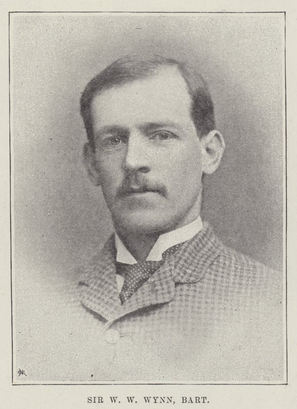 Efendim WW Wynn, Baronet by English Photographer