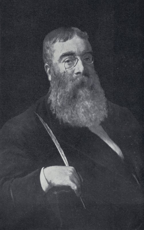 Sir Walter Besant (s/b fotoğraf) by English Photographer