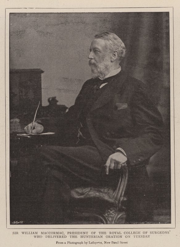 Salı günü Hunterian Oration