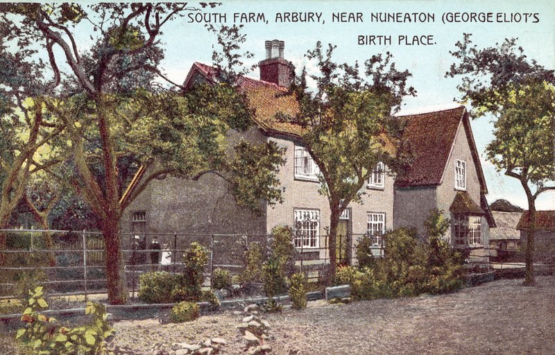 South Farm, Arbury, Nuneaton yakınlarında, George Eliot