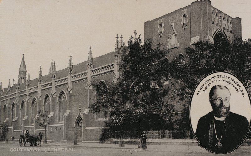 Southwark Katedrali, Londra; Edward Stuart Talbot, Southwark Piskoposu (s/b fotoğraf) by English Photographer