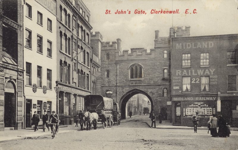 St Johns Kapısı, Clerkenwell, EC by English Photographer