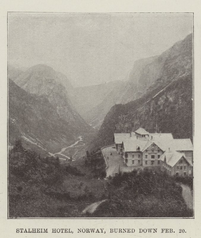 Stalheim Oteli, Norveç, 20 Şubat