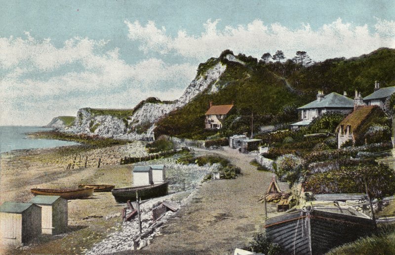 Ventnor yakınlarındaki Steephill Koyu by English Photographer
