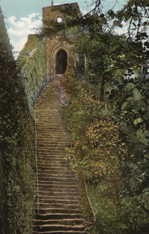 Kaleye Giden Adımlar, Carisbrooke Kalesi by English Photographer