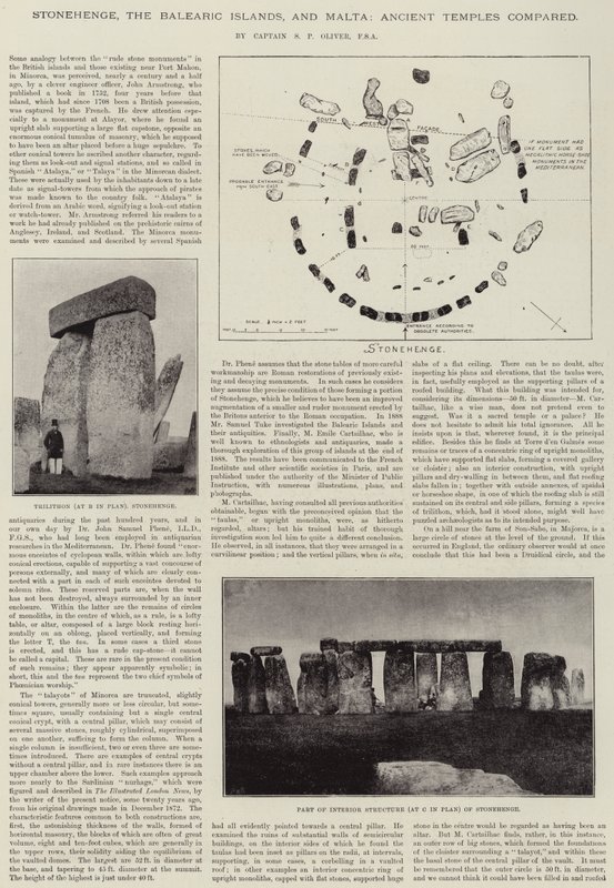 Stonehenge, Balear Adaları ve Malta, Antik Tapınaklar karşılaştırıldığında by English Photographer