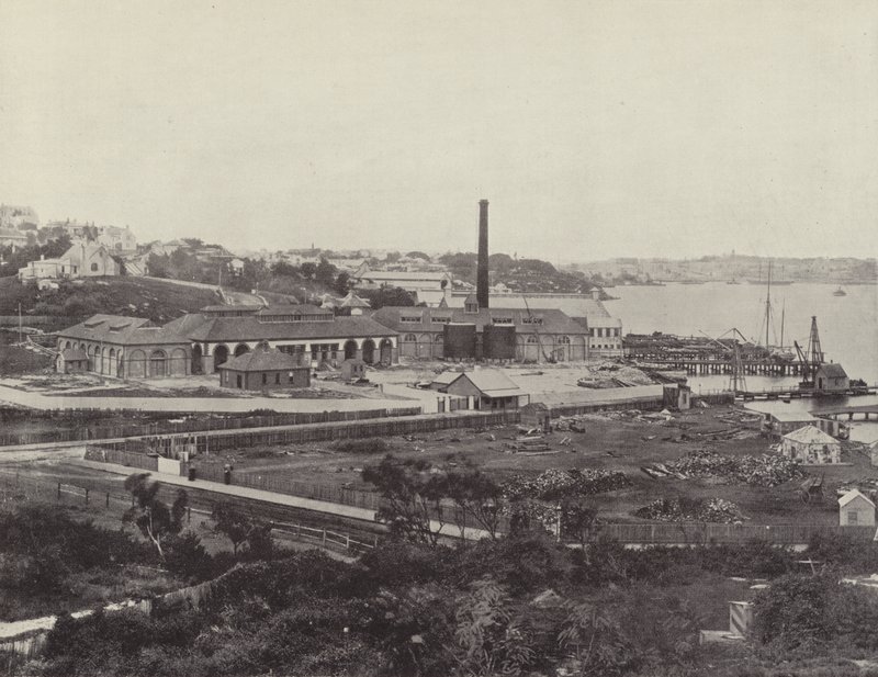 Sunlight Soap Companys Works, Sydney yakınlarında by English Photographer