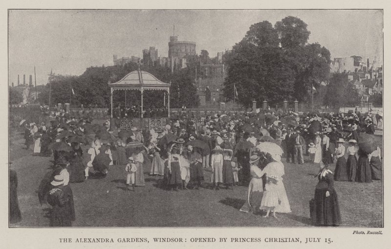 Alexandra Gardens, Windsor, 15 Temmuz