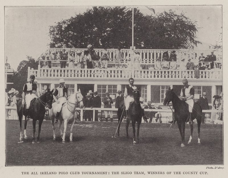 Tüm İrlanda Polo Kulübü Turnuvası, Sligo Takımı, İlçe Kupasının Kazananları by English Photographer